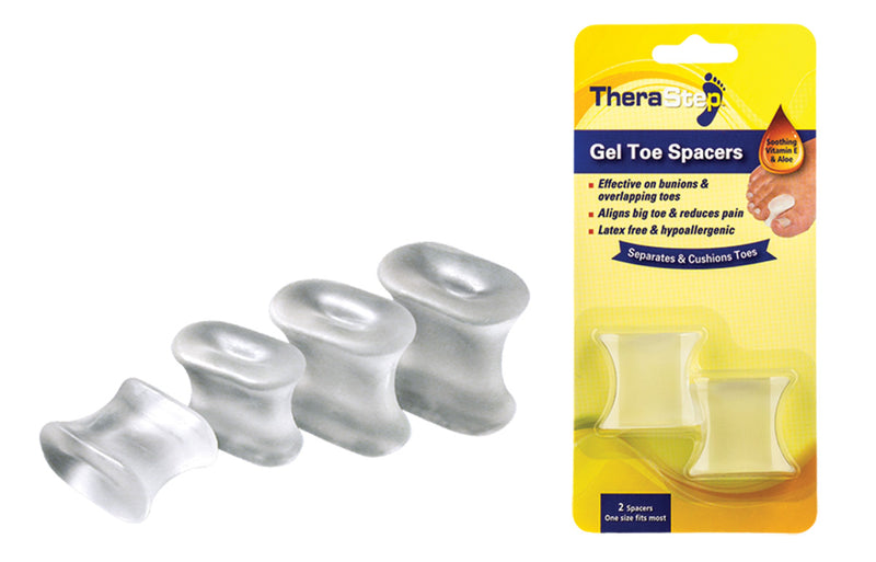 Silipos Therasteps Gel Toe Spreaders, 2 Count