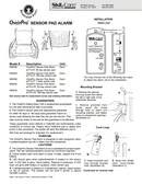 SkiL-Care ChairPro Sensor Pad Alarm System & Replacement Pads