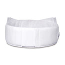 BodySport White Trochanter Belt, 3.5" Wide, White -